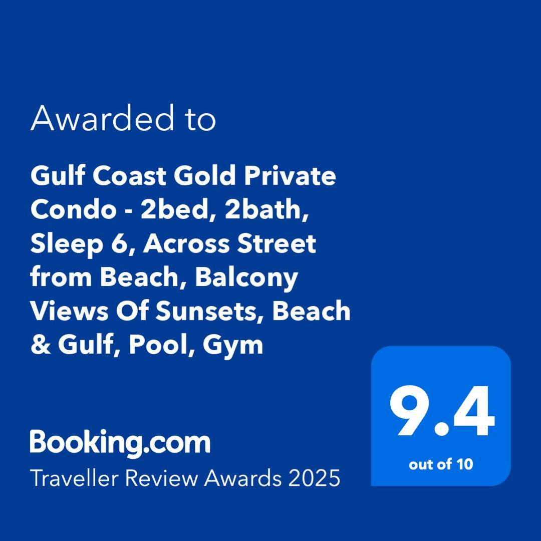 Gulf Coast Gold Private Condo - 2Bed, 2Bath, Sleep 6, Across Street From Beach, Balcony Views Of Sunsets, Beach & Gulf, Pool, Gym St. Pete Beach Luaran gambar